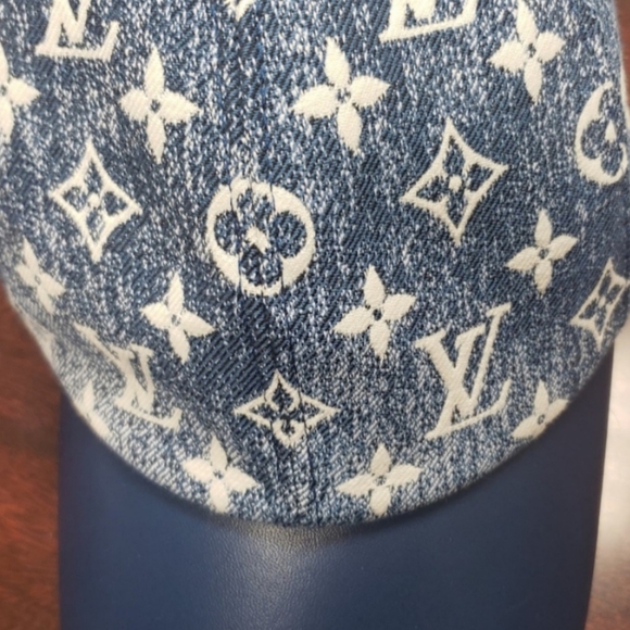 Louis Vuitton Jacquard Denim Cap -Adjustable Straps - Picture 5 of 6